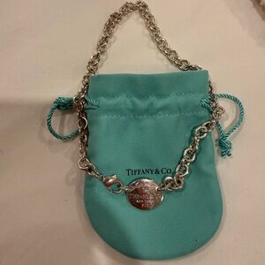 Tiffany & Co. Silver Oval Choker